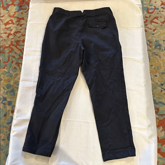 Alex Mill Boy Pleated Chino pant slacks‎ Pants Blue Navy Navy Women's size 8 EUC - Picture 5 of 5